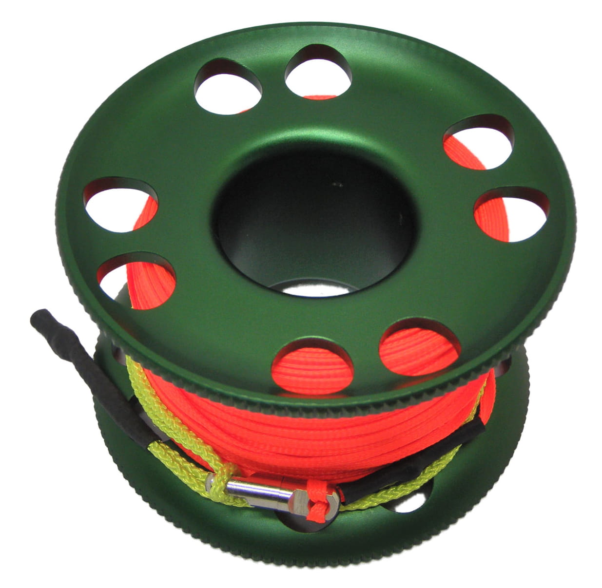 Tauchsportvertretungen Aluminium Finger Reel versch 30 Meter Farben 15 Meter o 