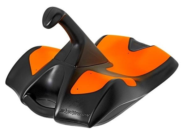 Zipflracer Luxus schwarz/neon orange