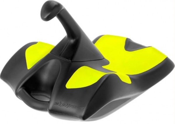 Zipflracer Luxus schwarz/neon gelb