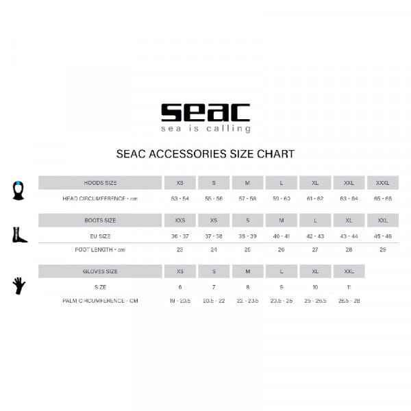 Seac Sub Standard Hood 3mm Neopren-Kopfhaube